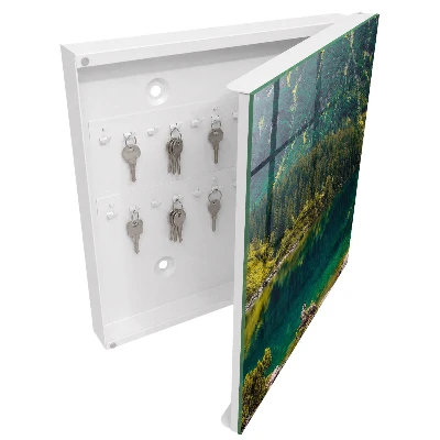 Wall mounted key box Mountain idyll