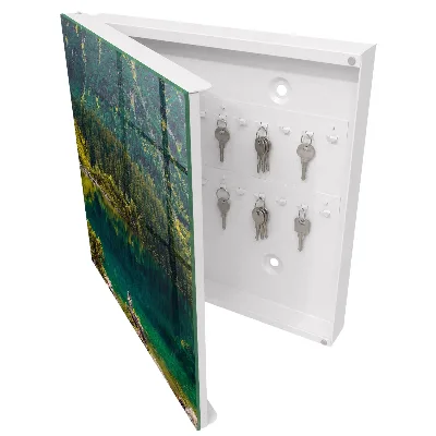Wall mounted key box Mountain idyll