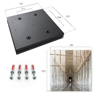 Key box for wall Classic architecture