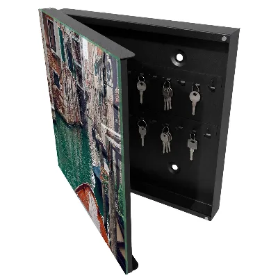 Wall mounted key box Romantic Venice