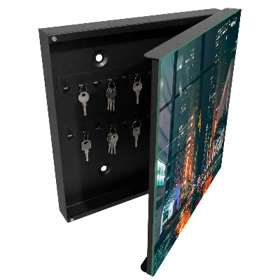 Wall mounted key box City life