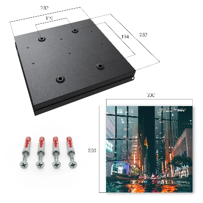 Wall mounted key box City life