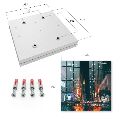 Wall mounted key box City life