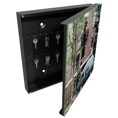 Wall mounted key box Cityscape