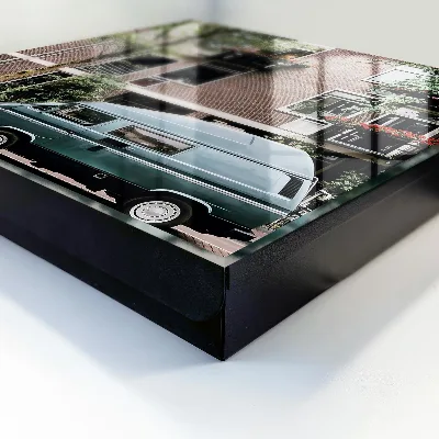 Wall mounted key box Cityscape