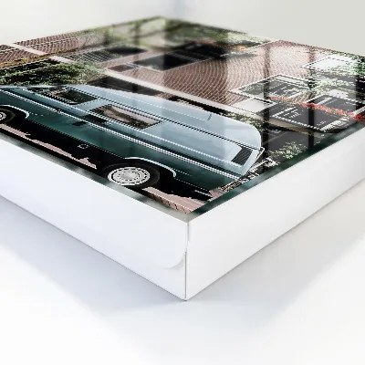 Wall mounted key box Cityscape