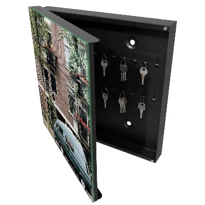 Wall mounted key box Cityscape