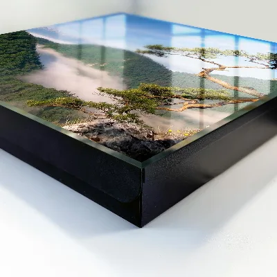 Key cabinet Mountain landscape