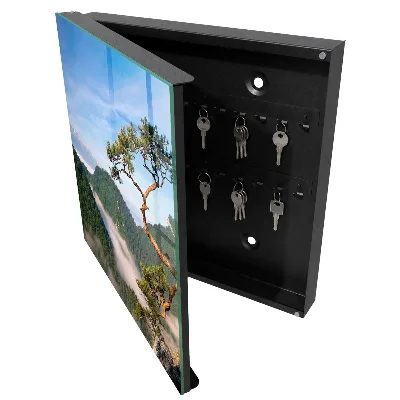 Key cabinet Mountain landscape