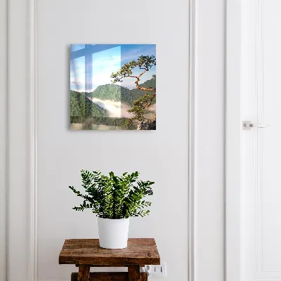Key cabinet Mountain landscape