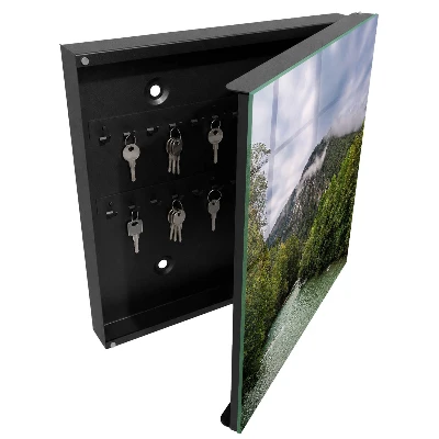 Key box for wall Mountain landscape