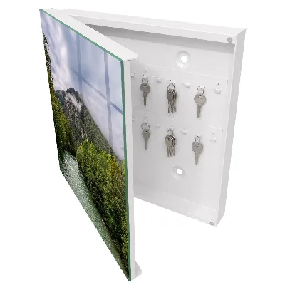 Key box for wall Mountain landscape