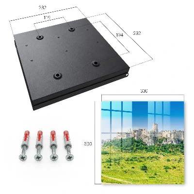 Wall mounted key box Stone castle
