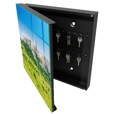 Wall mounted key box Stone castle