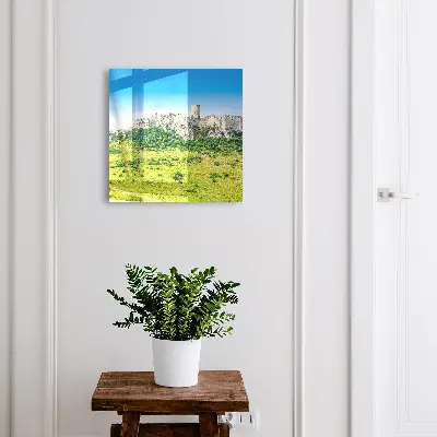 Wall mounted key box Stone castle