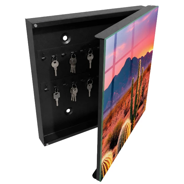 Key cabinet Desert sunset