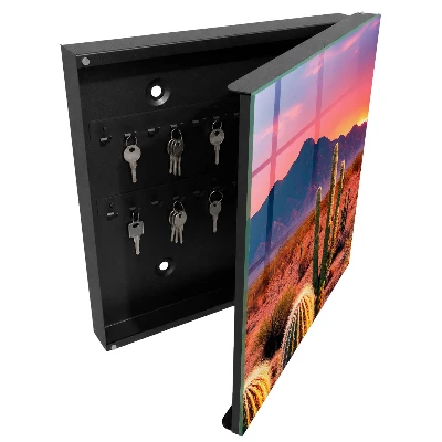Key cabinet Desert sunset