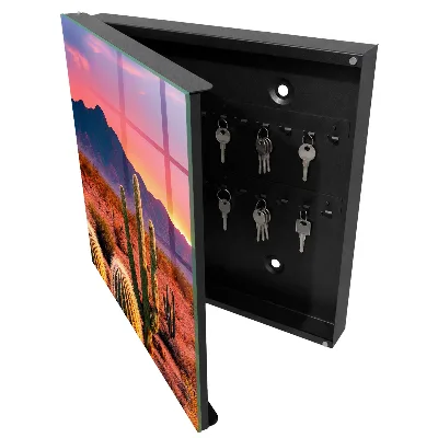 Key cabinet Desert sunset
