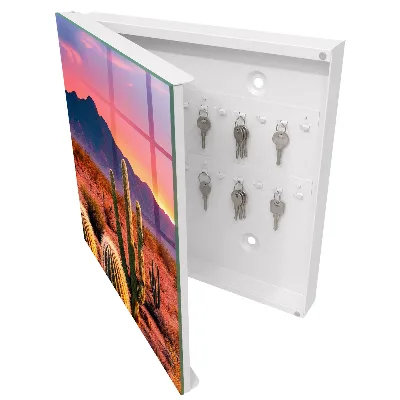 Key cabinet Desert sunset
