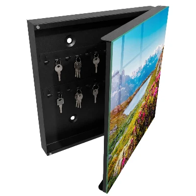 Key cabinet Mountain landscape