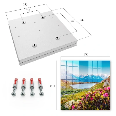 Key cabinet Mountain landscape