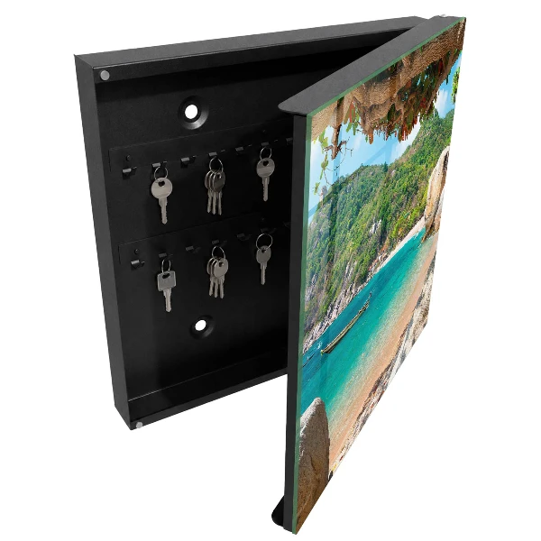 Wall mounted key box Paradise view