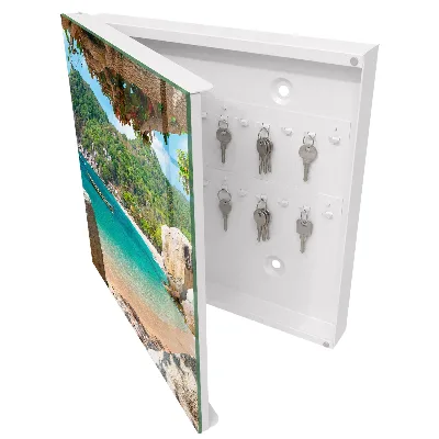 Wall mounted key box Paradise view