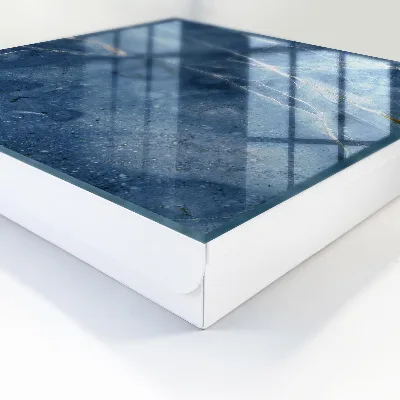 Key box for wall Blue marble