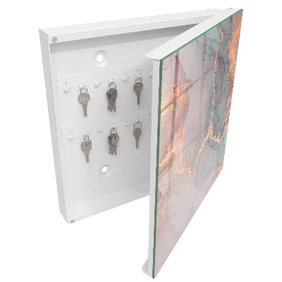 Wall mounted key box Subtle elegance
