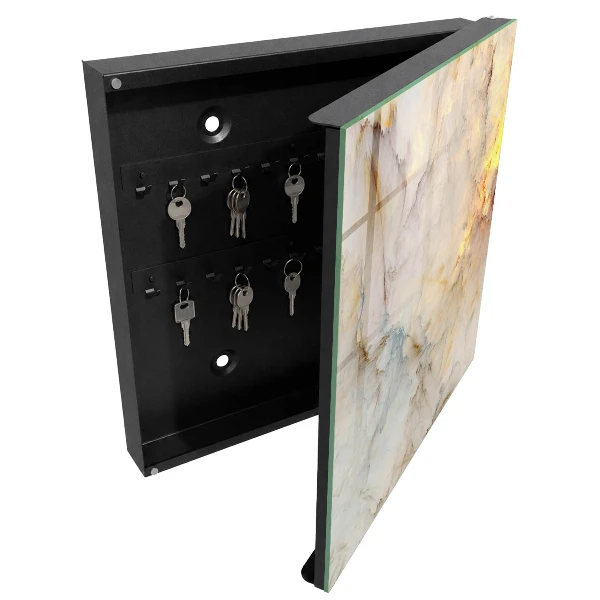 Key box for wall Marble elegance