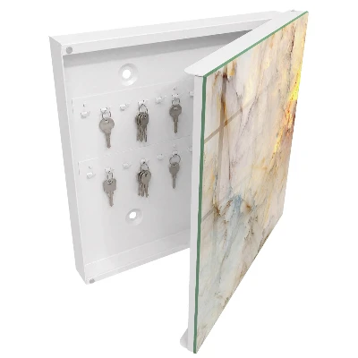 Key box for wall Marble elegance
