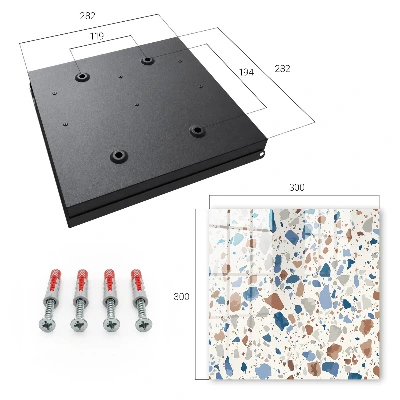 Key cabinet Stone mosaic