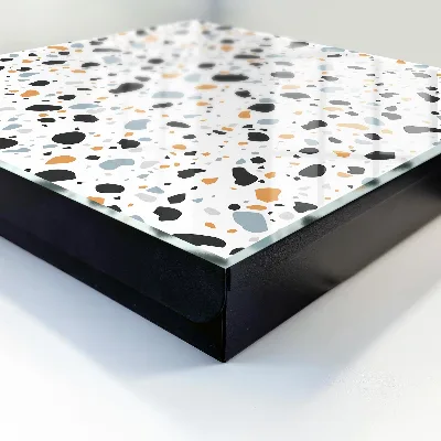 Wall mounted key box Terrazzo pattern