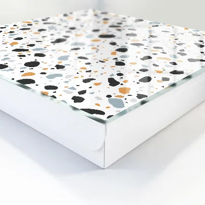 Wall mounted key box Terrazzo pattern