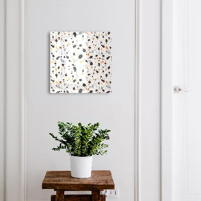 Wall mounted key box Terrazzo pattern