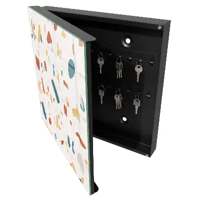 Key cabinet Abstract composition