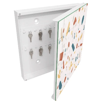 Key cabinet Abstract composition