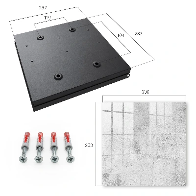 Wall mounted key box Raw elegance