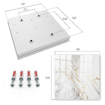 Key cabinet marble elegance design