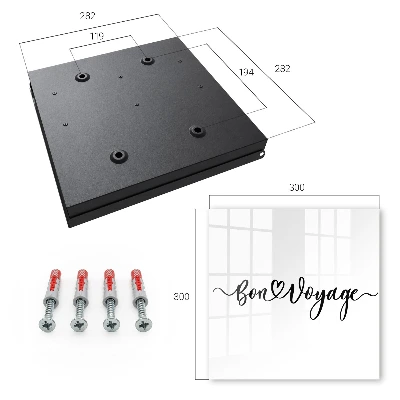 Key box for wall Travel heart