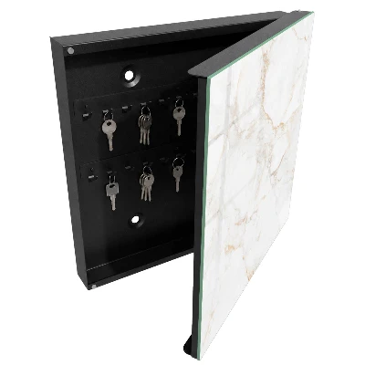 Key cabinet Elegance of marble