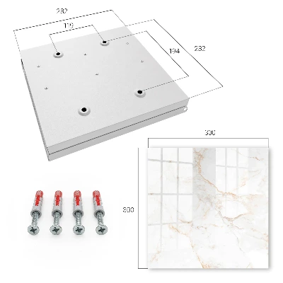 Key cabinet Elegance of marble