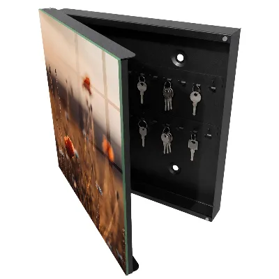 Key box for wall Poppy fields