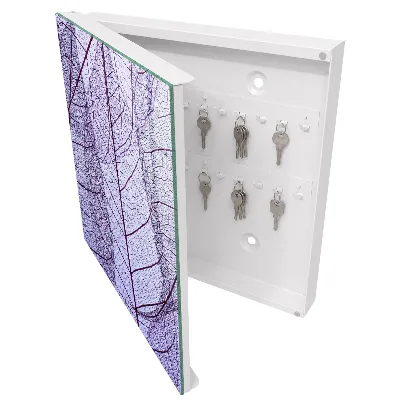 Key cabinet with leaf structure design
