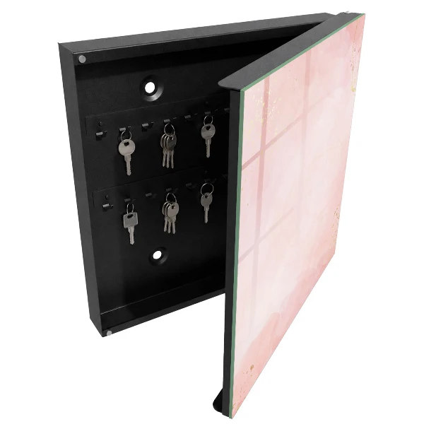 Wall mounted key box Pastel elegance