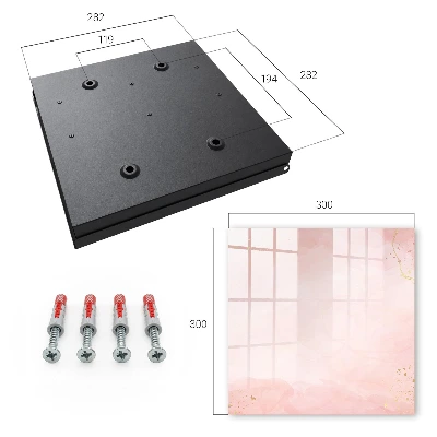 Wall mounted key box Pastel elegance