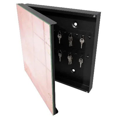 Wall mounted key box Pastel elegance