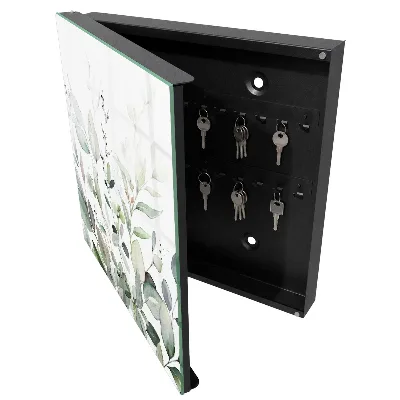 Key box for wall Green elegance