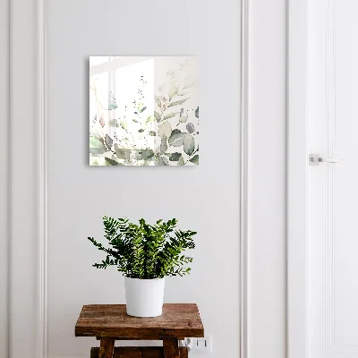 Wall-mounted key box green elegance finish