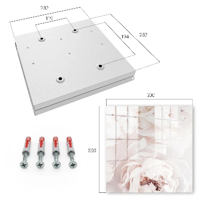 Key cabinet with subtle elegant design
